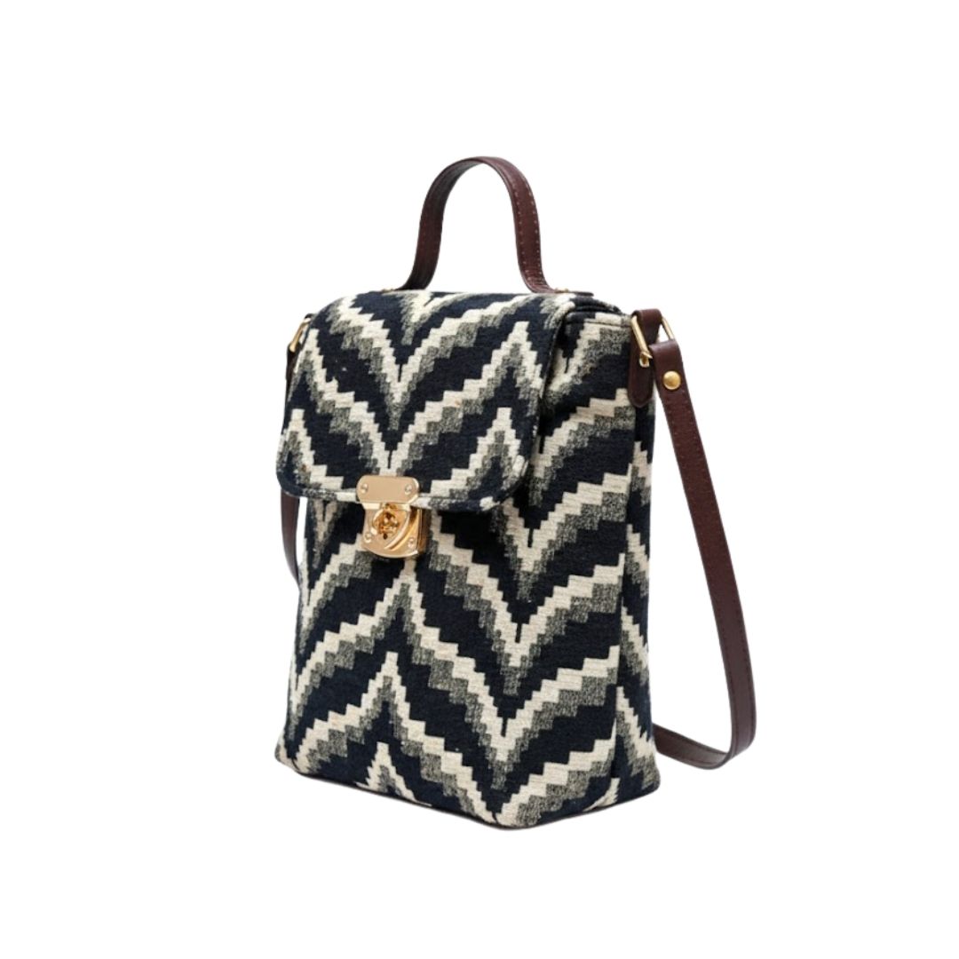 Stylish Double Handle Sling Bag for Everyday Use 156